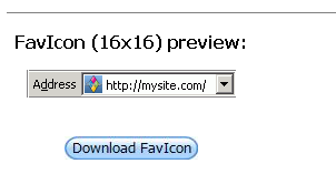 Download favicon